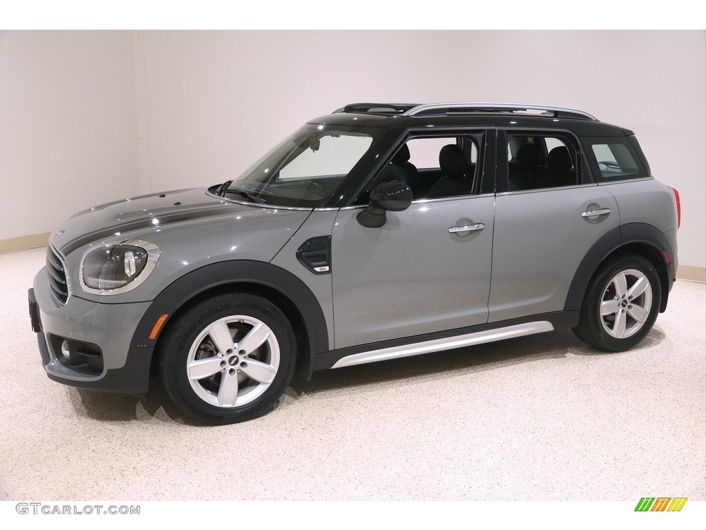 2017 Countryman Cooper - Moonwalk Grey Metallic / Carbon Black photo #3