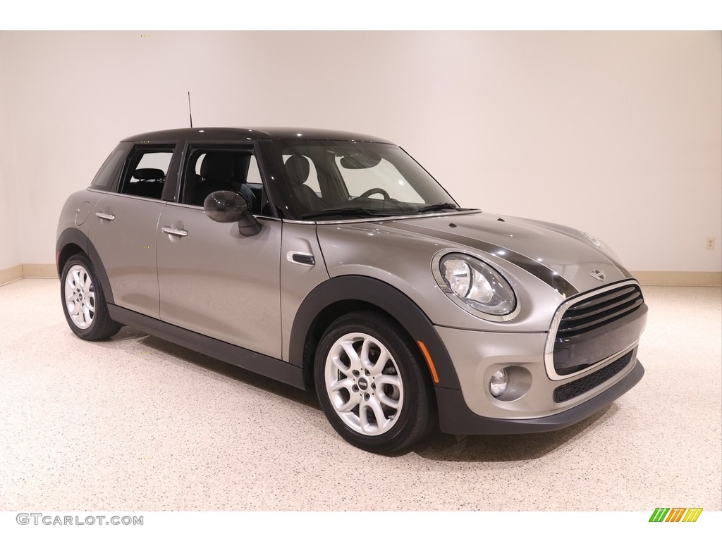 2017 Hardtop Cooper 4 Door - Melting Silver Metallic / Carbon Black photo #1
