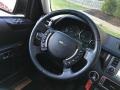 2008 Land Rover Range Rover Jet Black Interior Steering Wheel Photo