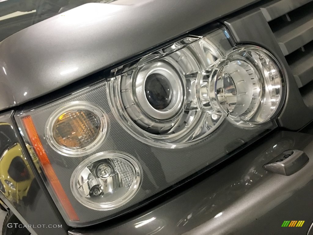 2008 Range Rover V8 HSE - Stornoway Grey Metallic / Jet Black photo #100