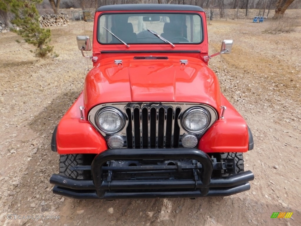 Firecracker Red 1979 Jeep CJ7 4x4 Exterior Photo #138714192