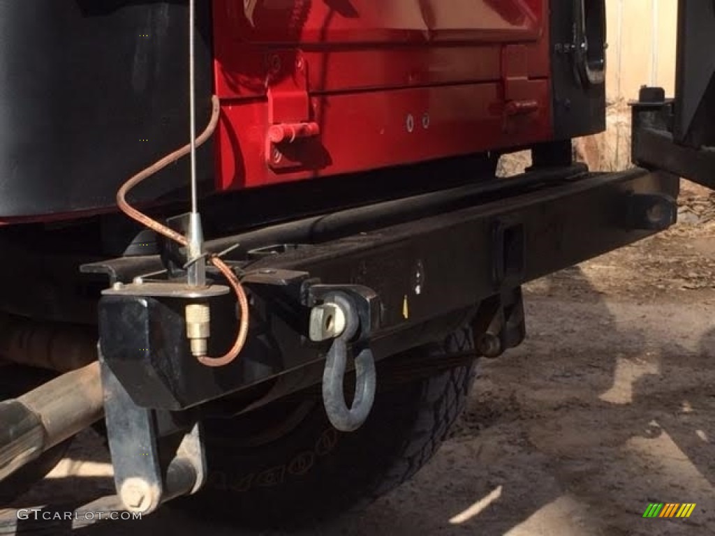 1979 CJ7 4x4 - Firecracker Red / Black photo #6
