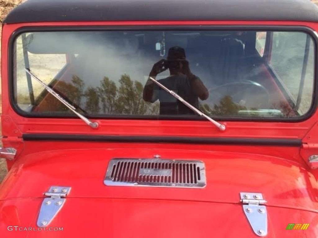 1979 CJ7 4x4 - Firecracker Red / Black photo #11