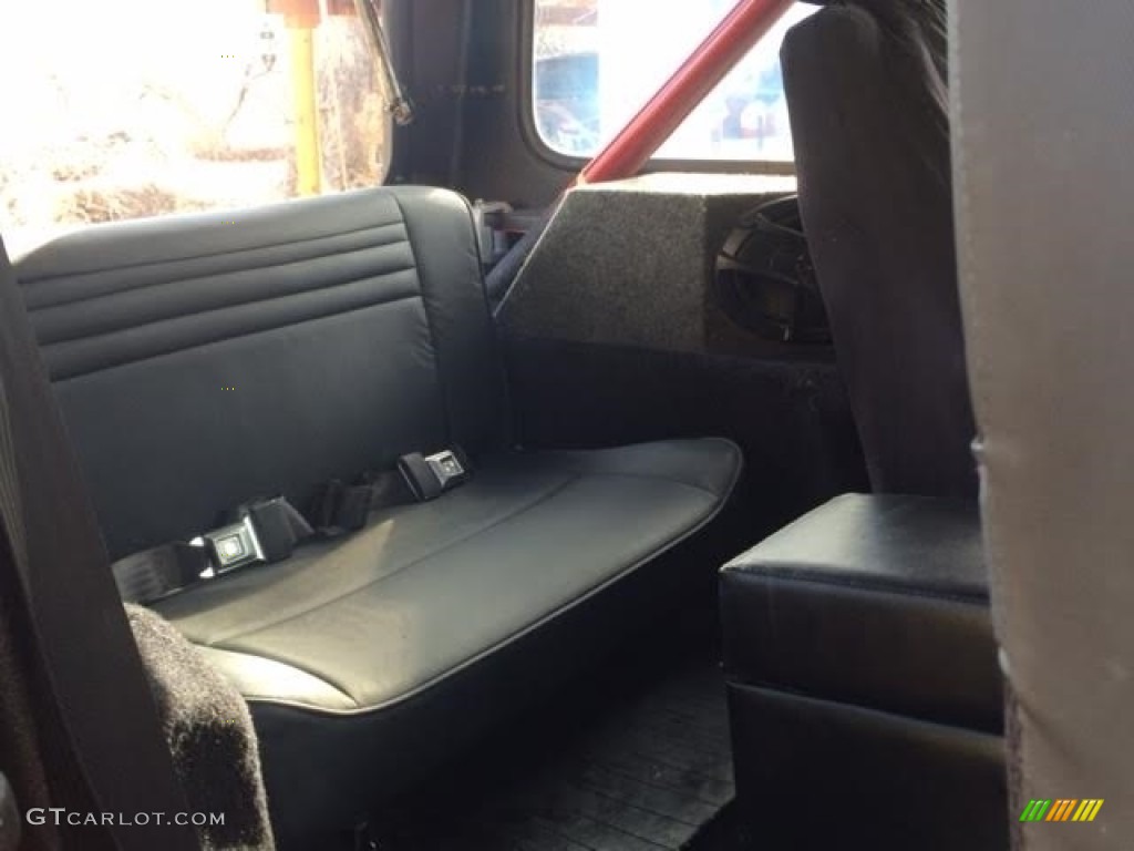 1979 Jeep CJ7 4x4 Rear Seat Photos