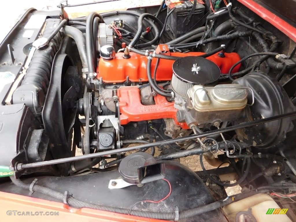 1979 Jeep CJ7 4x4 Engine Photos