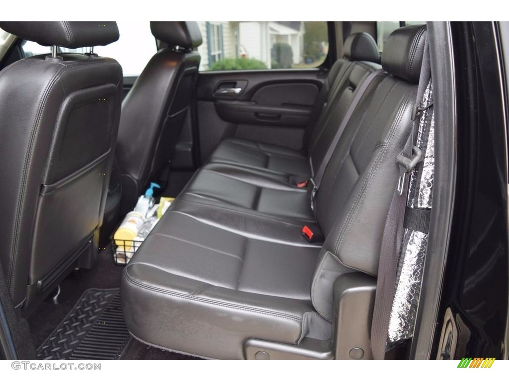 2013 Chevrolet Silverado 3500HD LTZ Crew Cab 4x4 Dually Rear Seat Photo #138715272