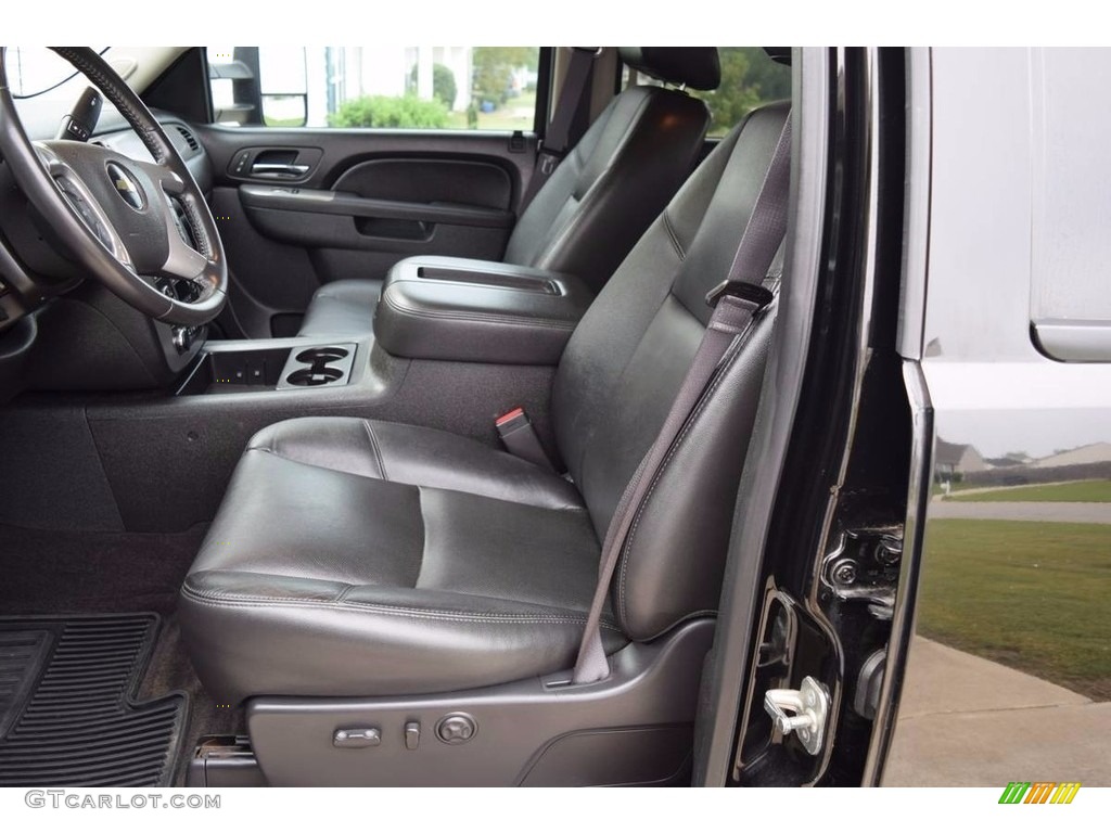 2013 Chevrolet Silverado 3500HD LTZ Crew Cab 4x4 Dually Front Seat Photo #138715359