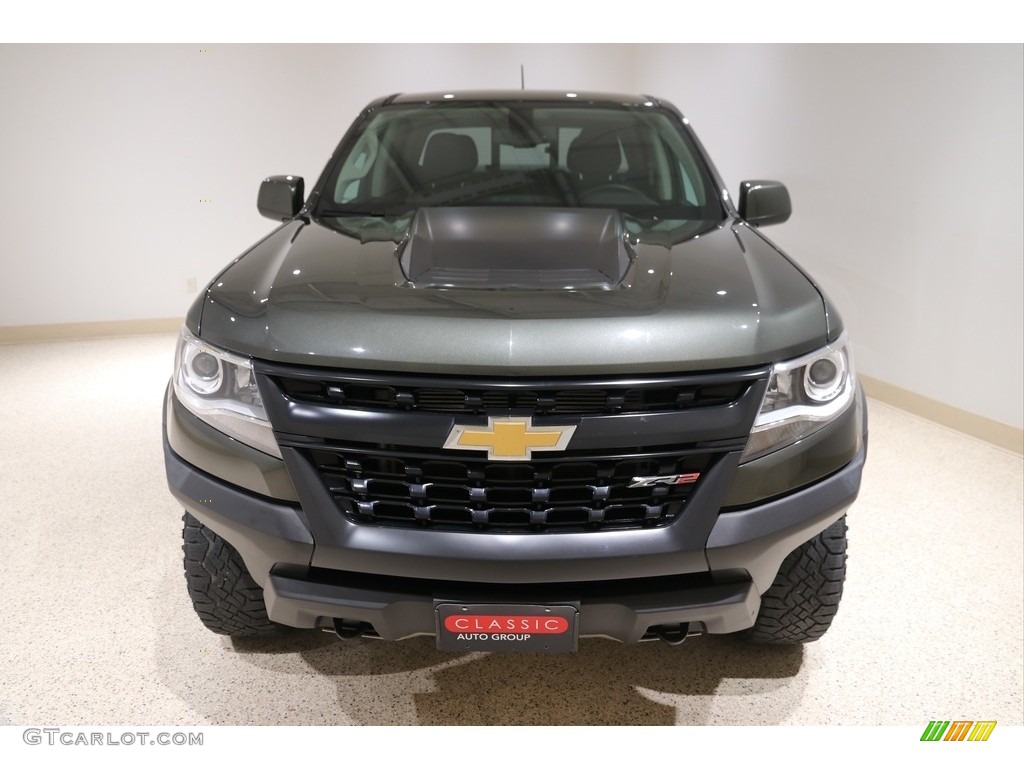 2018 Colorado ZR2 Crew Cab 4x4 - Deepwood Green Metallic / Jet Black photo #2