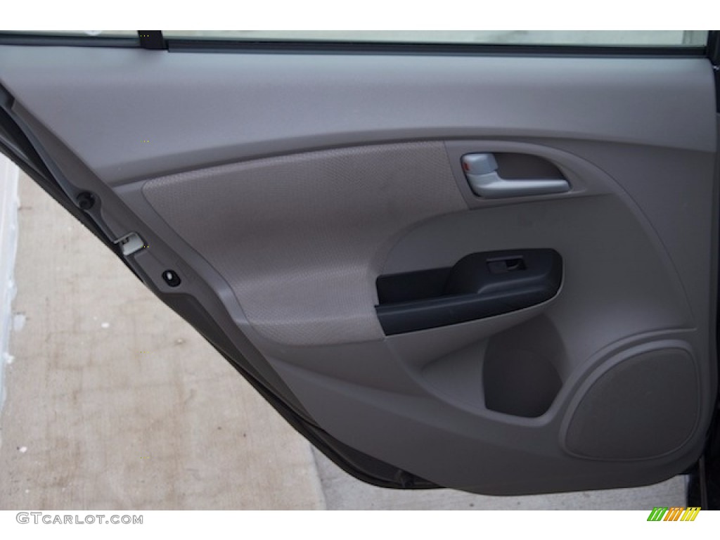 2012 Honda Insight LX Hybrid Gray Door Panel Photo #138716379