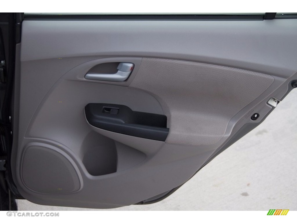 2012 Honda Insight LX Hybrid Gray Door Panel Photo #138716400