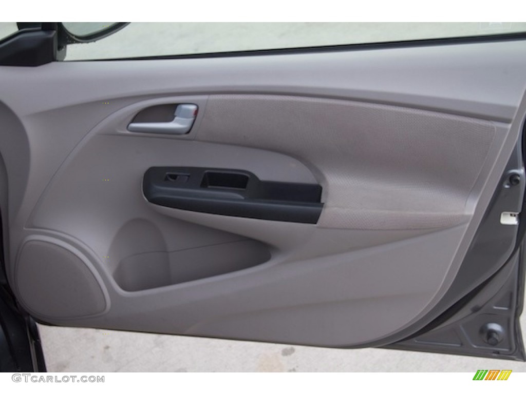 2012 Honda Insight LX Hybrid Gray Door Panel Photo #138716415