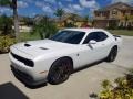 2015 Ivory White Tri-Coat Pearl Dodge Challenger SRT Hellcat  photo #1