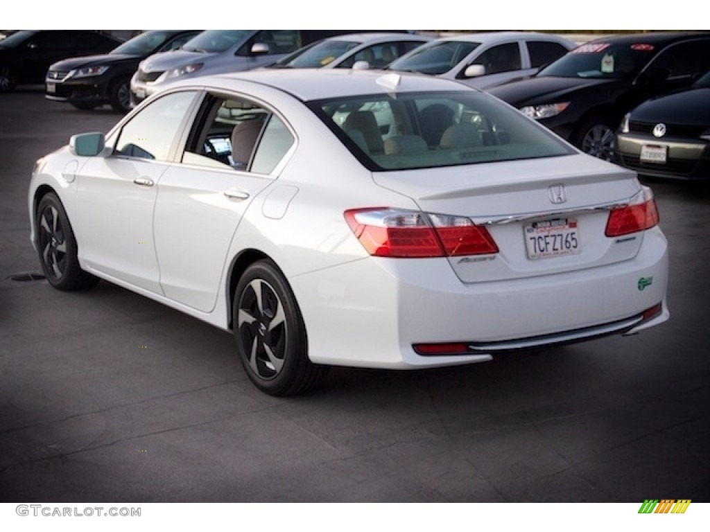2014 Accord Plug-In Hybrid - White Orchid Pearl / Gray photo #2