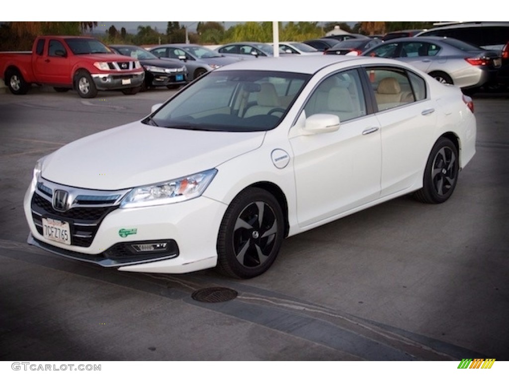 White Orchid Pearl 2014 Honda Accord Plug-In Hybrid Exterior Photo #138716643