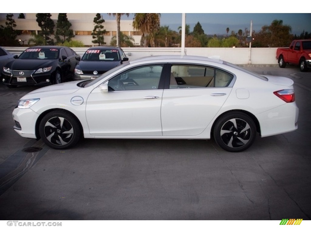 2014 Accord Plug-In Hybrid - White Orchid Pearl / Gray photo #8