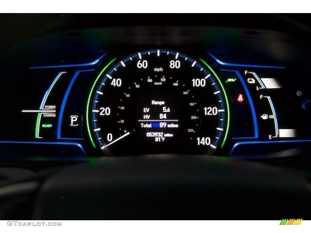 2014 Honda Accord Plug-In Hybrid Gauges Photos