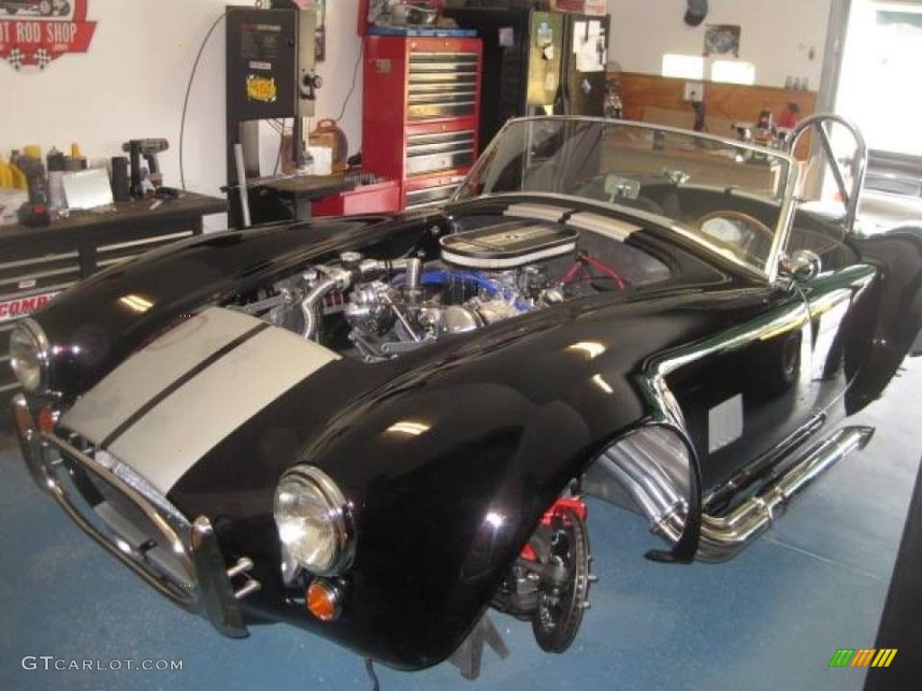 1965 Cobra Factory 5 Roadster Replica - Black Cherry / Black photo #6
