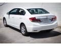 Taffeta White - Civic Natural Gas Sedan Photo No. 2