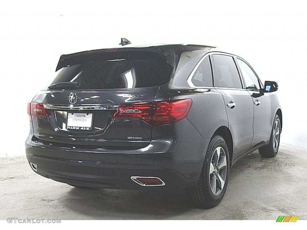 2016 MDX SH-AWD - Graphite Luster Metallic / Ebony photo #4