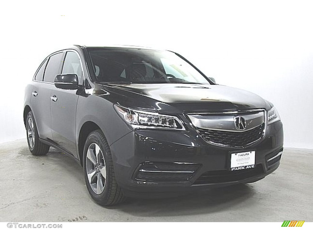 2016 MDX SH-AWD - Graphite Luster Metallic / Ebony photo #6
