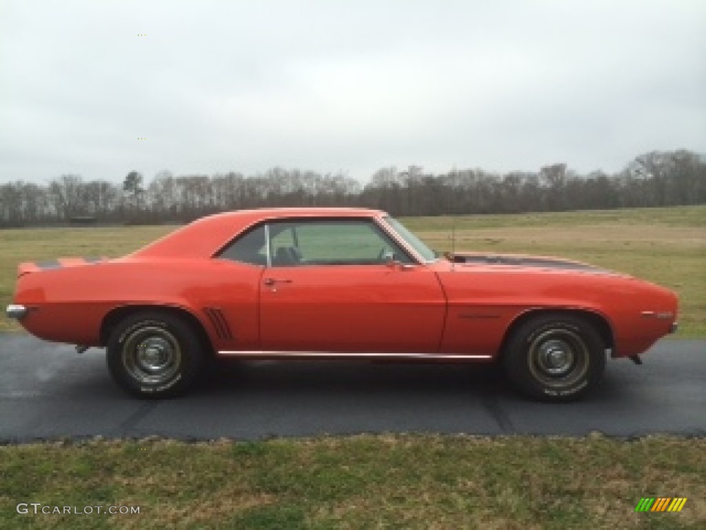 1969 Camaro RS Coupe - Hugger Orange / Black/Houndstooth photo #6