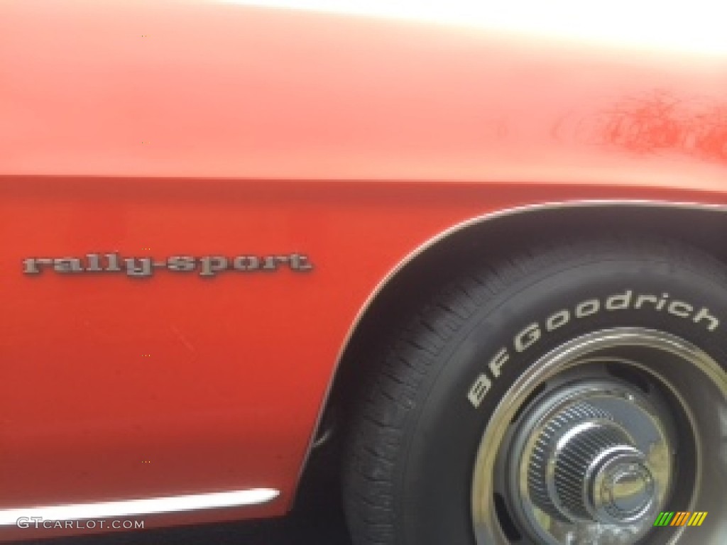 1969 Camaro RS Coupe - Hugger Orange / Black/Houndstooth photo #10
