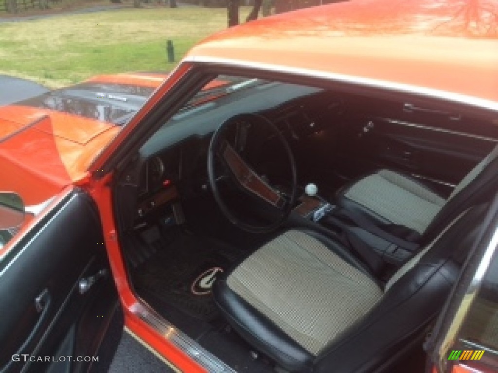 1969 Camaro RS Coupe - Hugger Orange / Black/Houndstooth photo #12