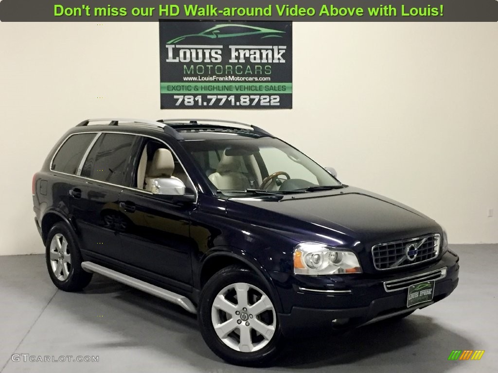 2010 XC90 V8 AWD - Magic Blue Metallic / Soft Beige photo #2