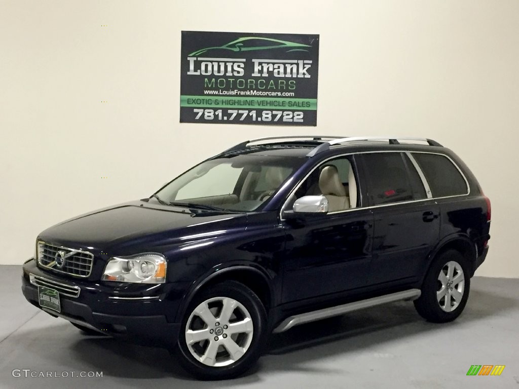 2010 XC90 V8 AWD - Magic Blue Metallic / Soft Beige photo #4