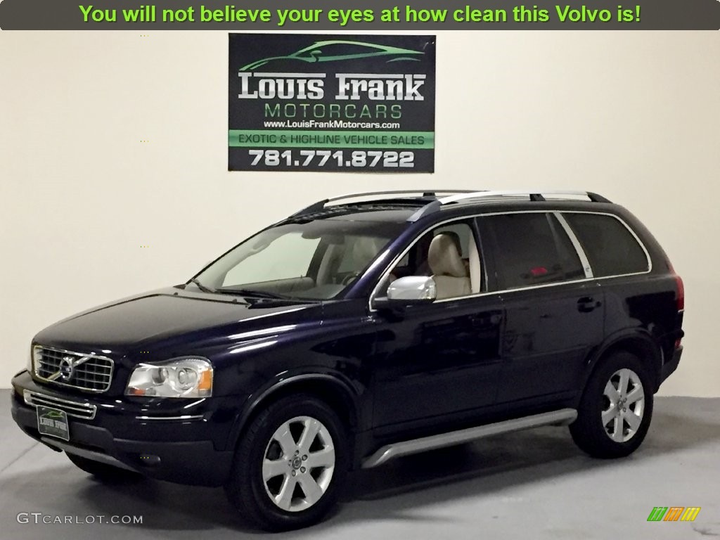 2010 XC90 V8 AWD - Magic Blue Metallic / Soft Beige photo #16