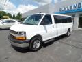 Summit White 2019 Chevrolet Express 3500 Passenger LT