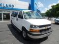 Summit White - Express 3500 Passenger LT Photo No. 3