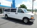 Summit White - Express 3500 Passenger LT Photo No. 4