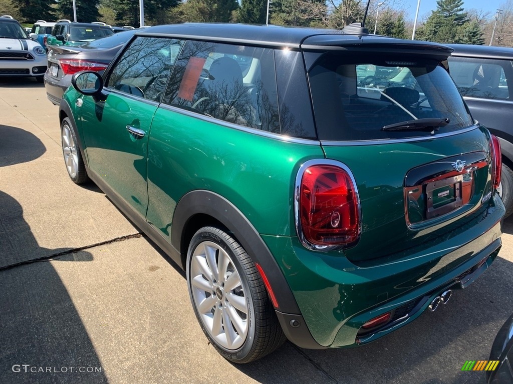 British Racing Green IV Metallic 2021 Mini Hardtop Cooper S 2 Door Exterior Photo #138721086