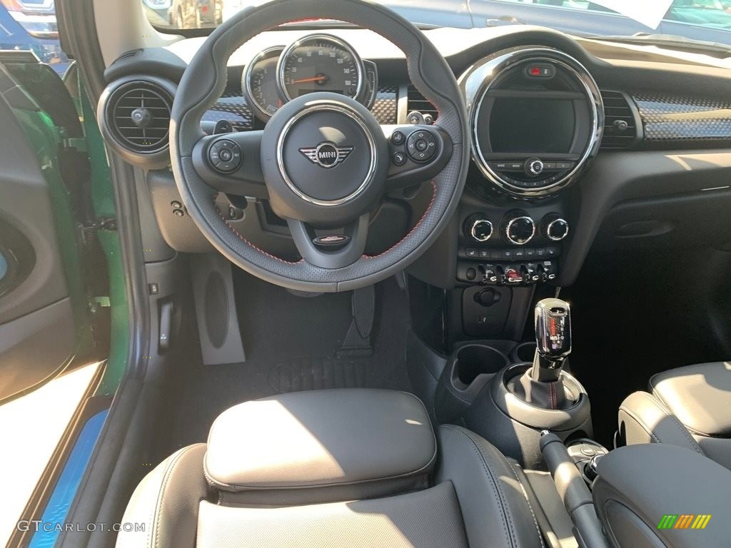 Carbon Black Interior 2021 Mini Hardtop Cooper S 2 Door Photo #138721161