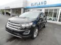 2015 Tuxedo Black Metallic Ford Edge Titanium AWD  photo #2