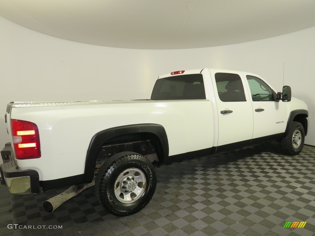 2010 Silverado 2500HD Crew Cab 4x4 - Summit White / Dark Titanium photo #13