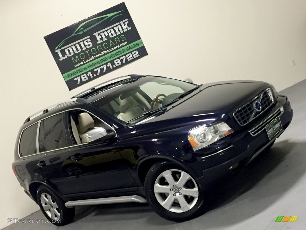 2010 XC90 V8 AWD - Magic Blue Metallic / Soft Beige photo #128