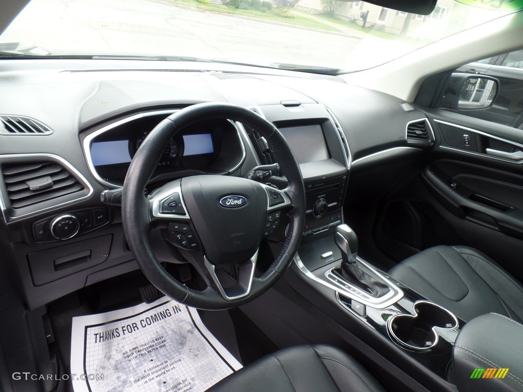 2015 Ford Edge Titanium AWD Front Seat Photo #138721533