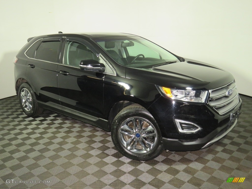 2017 Edge SEL AWD - Shadow Black / Ebony photo #2