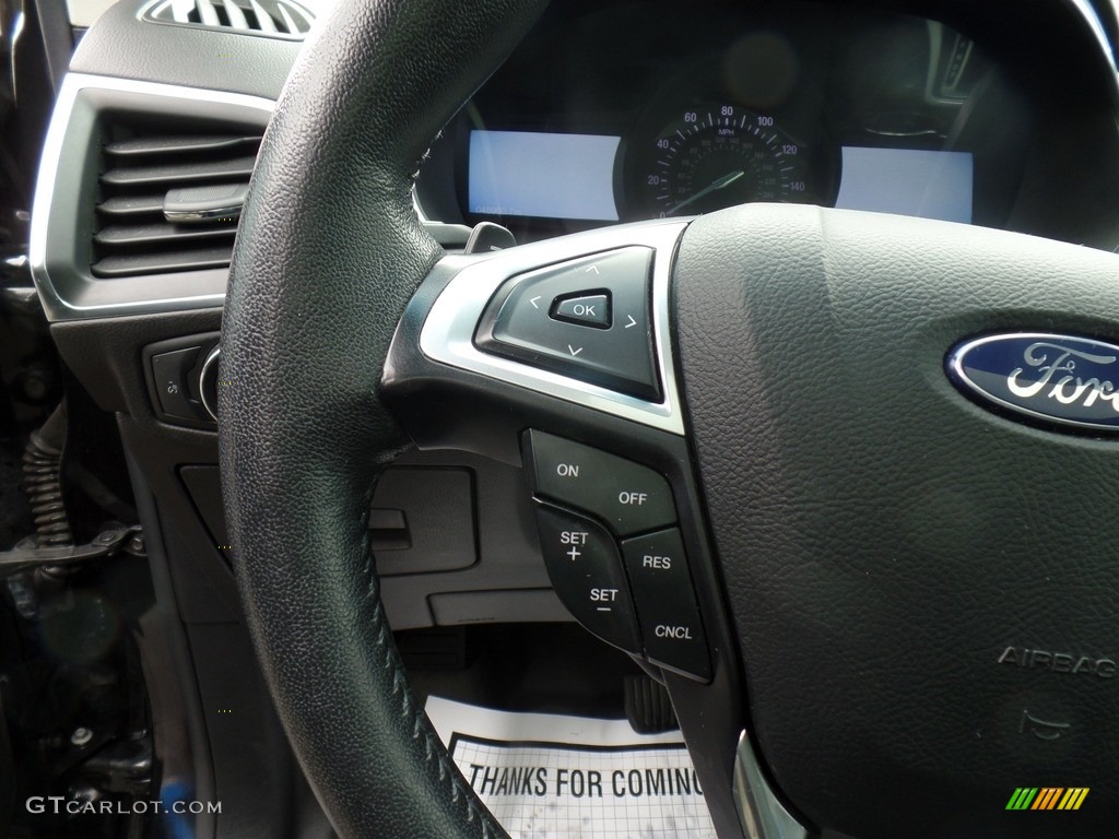 2015 Ford Edge Titanium AWD Steering Wheel Photos