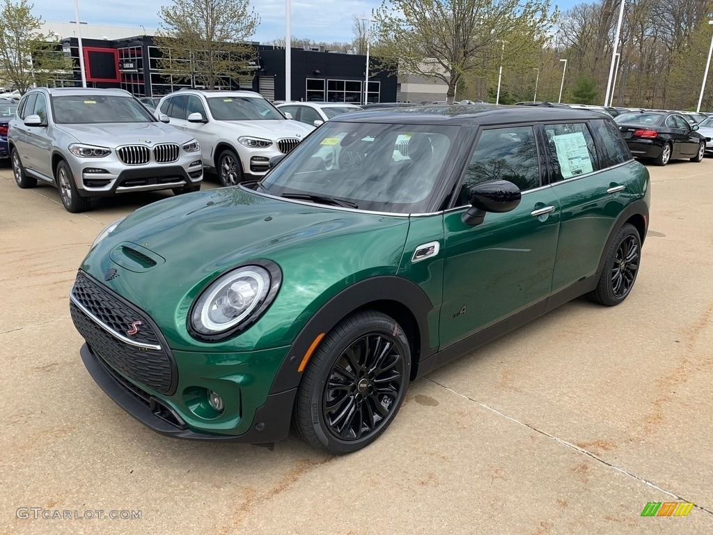 2020 Clubman Cooper S All4 - British Racing Green IV Metallic / Carbon Black Lounge Leather photo #1