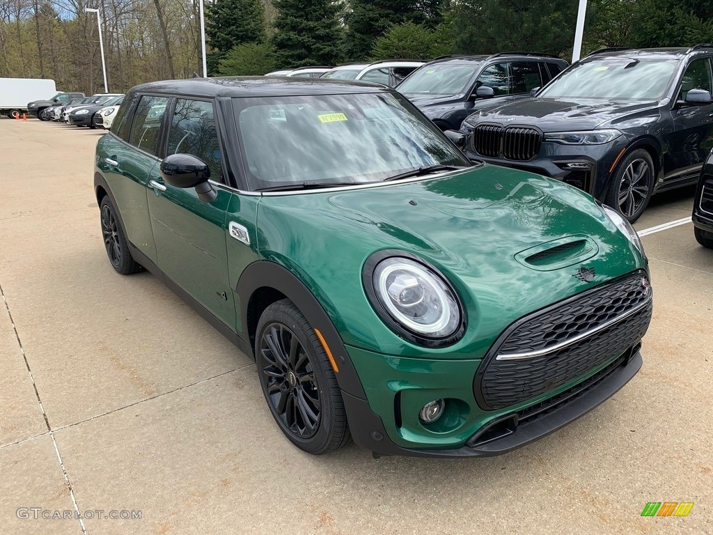 2020 Clubman Cooper S All4 - British Racing Green IV Metallic / Carbon Black Lounge Leather photo #2