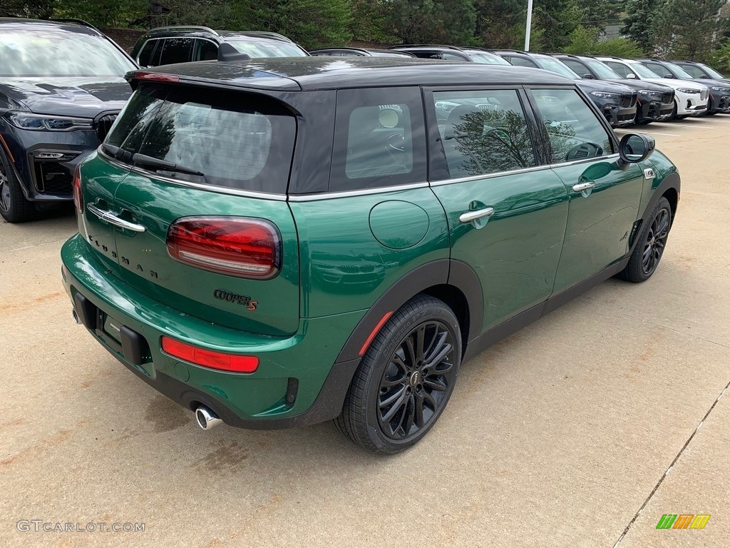 2020 Clubman Cooper S All4 - British Racing Green IV Metallic / Carbon Black Lounge Leather photo #3