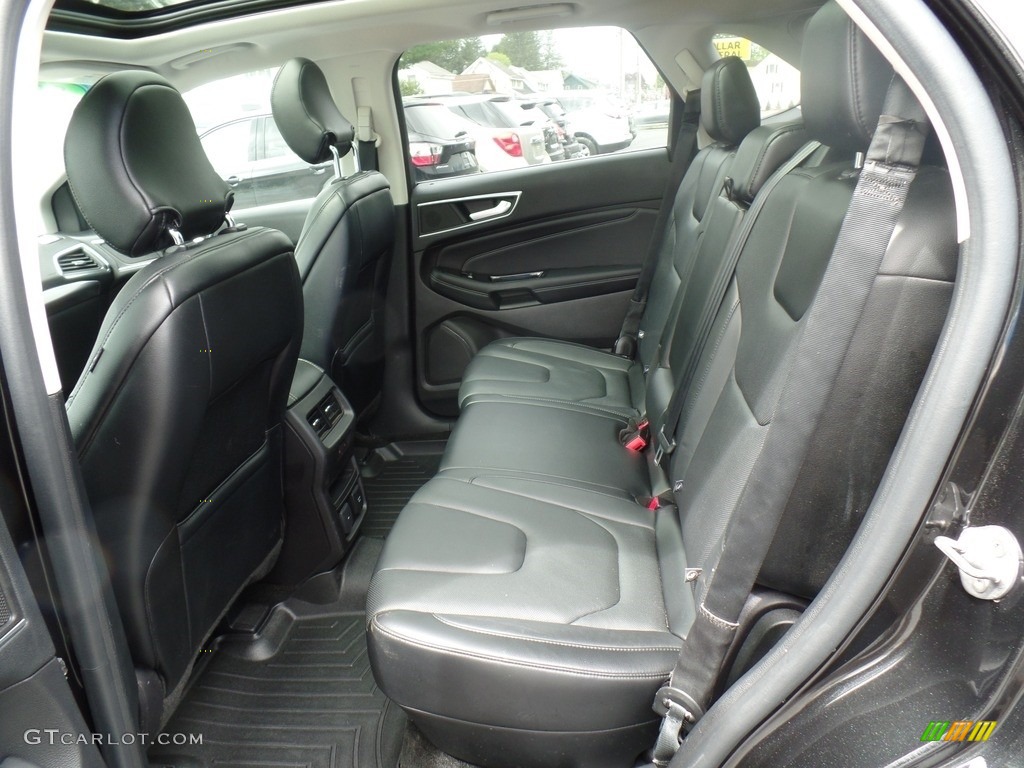 2015 Ford Edge Titanium AWD Rear Seat Photo #138721932
