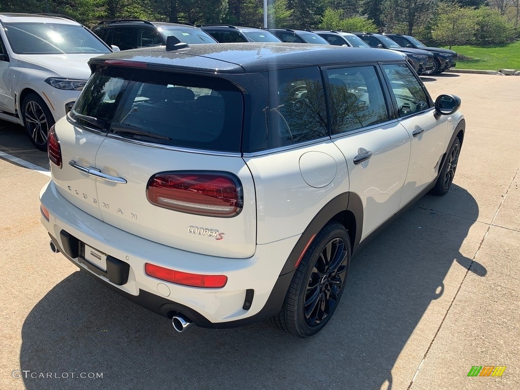 2020 Clubman Cooper S All4 - Pepper White / Carbon Black Lounge Leather photo #3