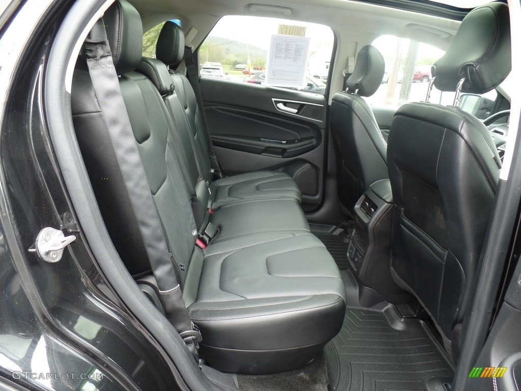 2015 Ford Edge Titanium AWD Rear Seat Photos