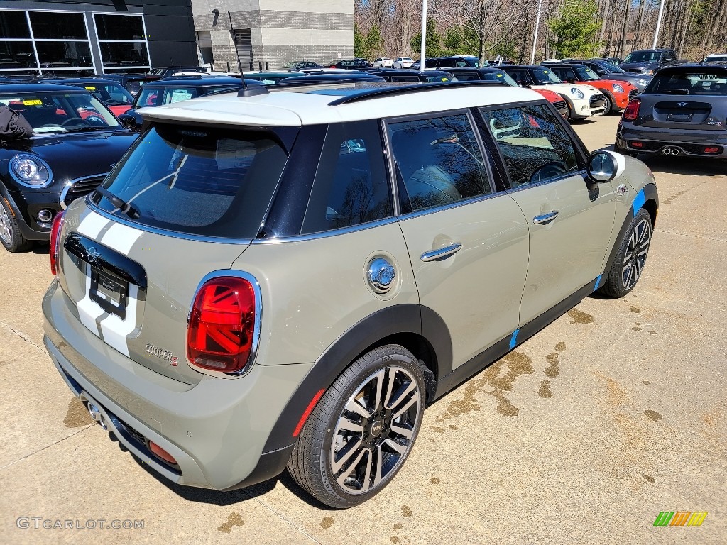 2020 Hardtop Cooper S 4 Door - Emerald Gray Metallic / Carbon Black photo #2