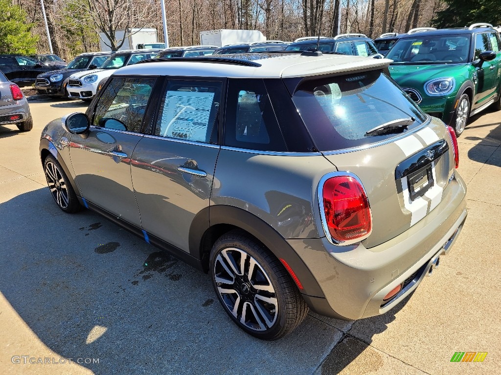 2020 Hardtop Cooper S 4 Door - Emerald Gray Metallic / Carbon Black photo #3