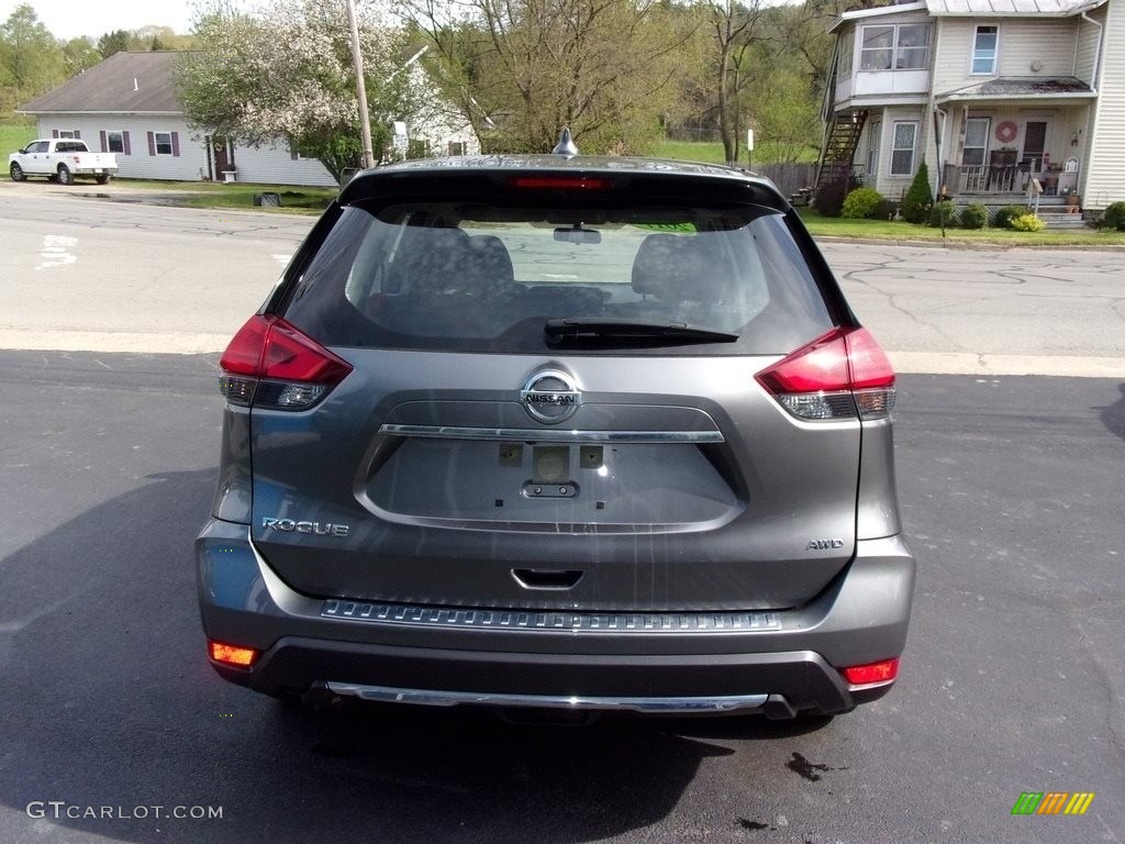 2017 Rogue S AWD - Gun Metallic / Charcoal photo #6